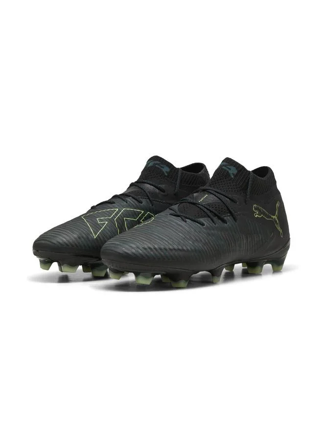 Puma Black / Fizzy Light / Green Terrain Future 8 Ultimate FG Football Boots Unisex for Men | Best Price UAE
