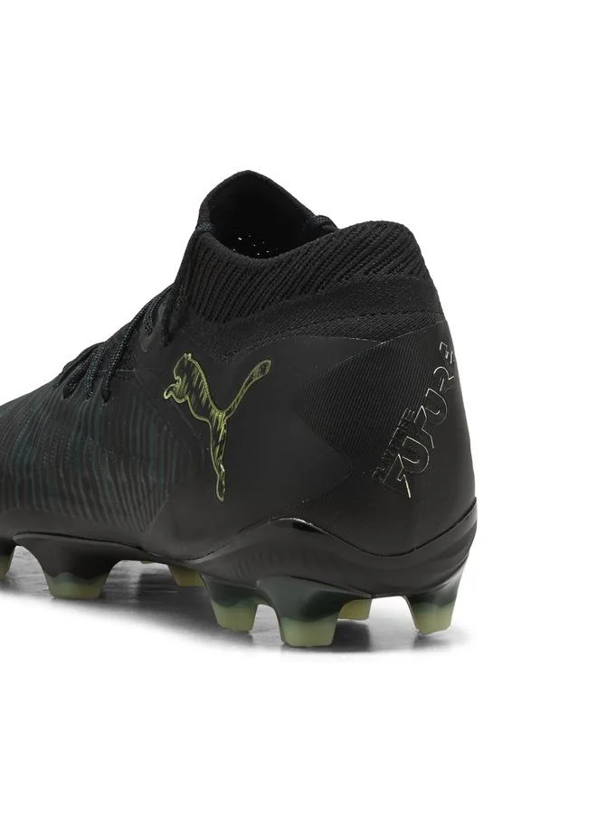 Puma Black / Fizzy Light / Green Terrain Future 8 Ultimate FG Football Boots Unisex for Men | Best Price UAE