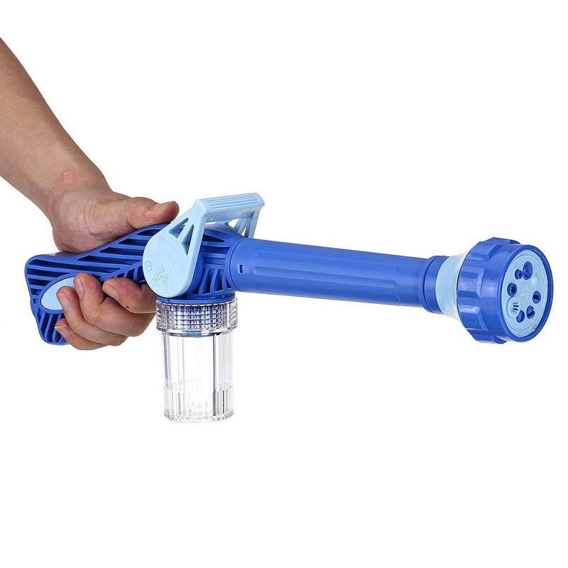 PANTH Ez Jet Water Cannon 8 in 1 Turbo Spray Gun for Gardening Car Wash Home Cleaning with inbuilt Soap Dispenser Tank - Image 1