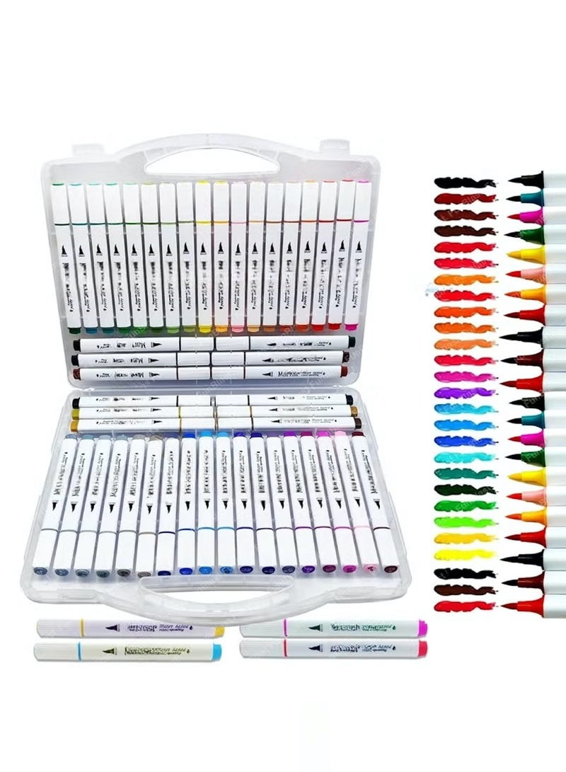 Huitich Acrylic Paint Marker Set – 48 Vibrant Colors for Art, Craft & DIY (Packing May Vary) - Image 1