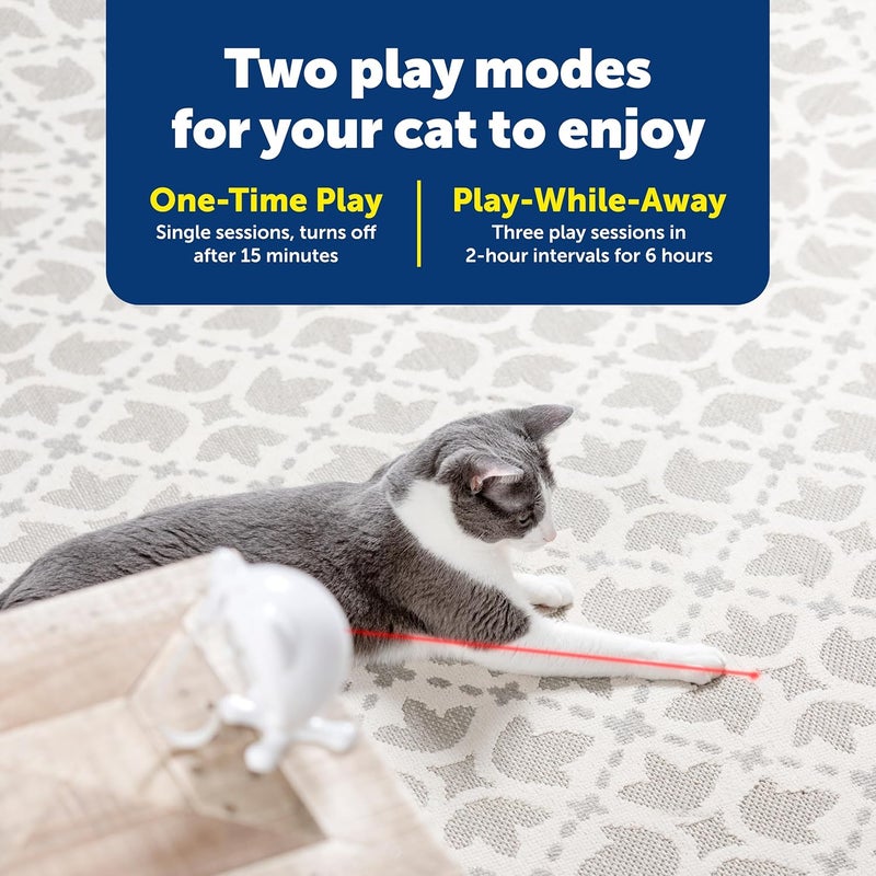 بيت سيف لعبة الليزر النقطية الراقصة من PetSafe - وقت لعب تفاعلي للقطط - وضعان للعب - Image 4