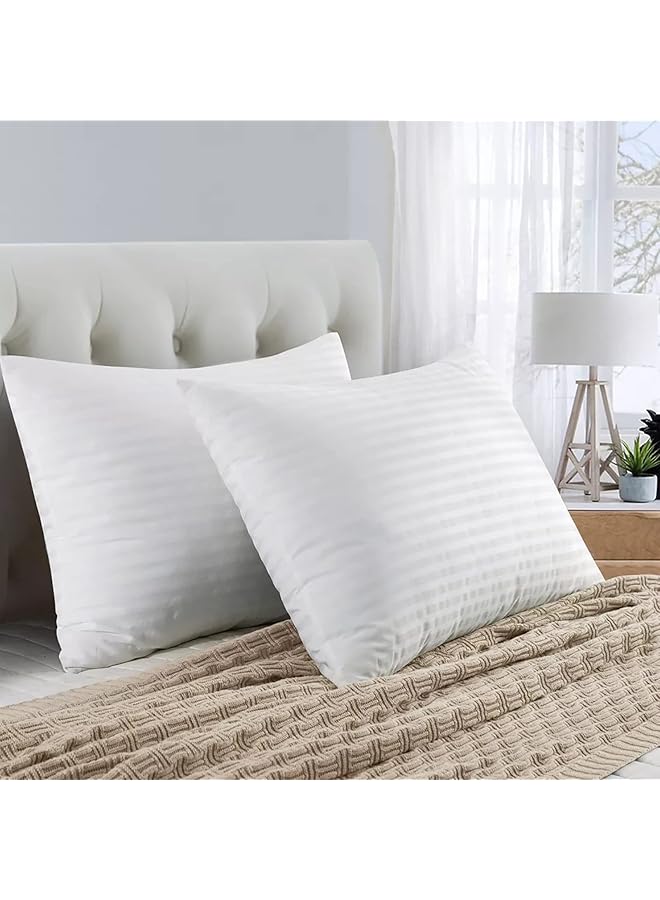 إيروريكس وسادة فندقية من 3 قطع من الألياف الدقيقة فائقة النعومة لتوفير أقصى درجات الراحة والدعم مقاس 75 × 50 سم، بيضاء - Image 5