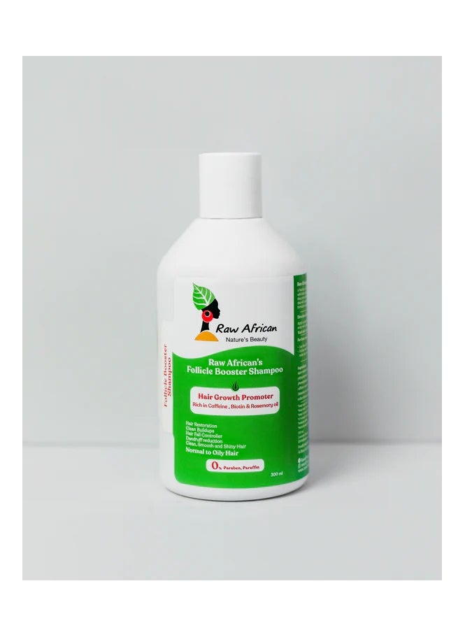 Raw African Follicle Booster Shampoo 300ml  - Image 1