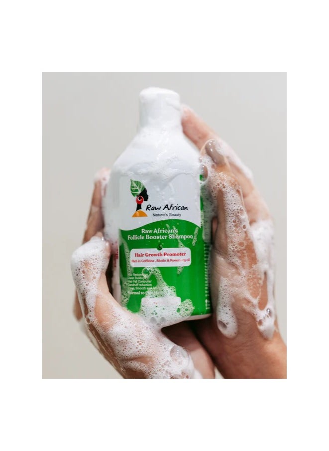 Raw African Follicle Booster Shampoo 300ml  - Image 2