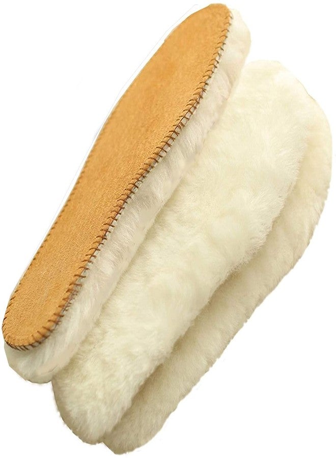 WARMORE Australian Sheepskin Insoles,Thick and Warm Wool Insole,Women Men Replacement Insole (9 M US Women) - Image 1