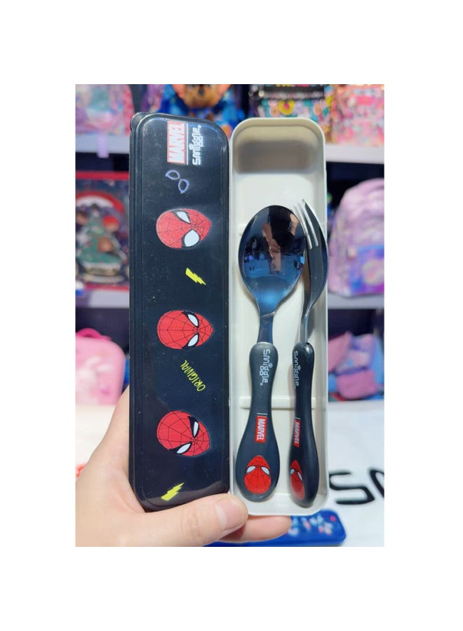 Australian Smiggle Knife And Fork Set Kidsren's Tableware Storage Box Fork Spoon Gift Box Lunch Fork And Spoon Set Box