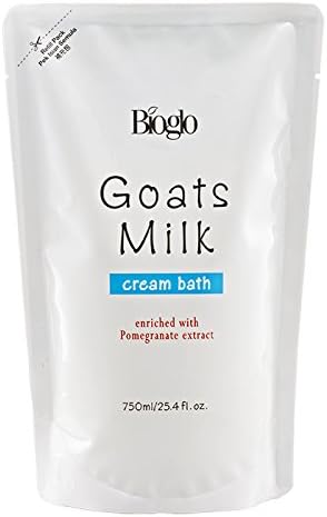 Bioglo Goats Milk Pomegranate Cream Bath Refill 1 Pack