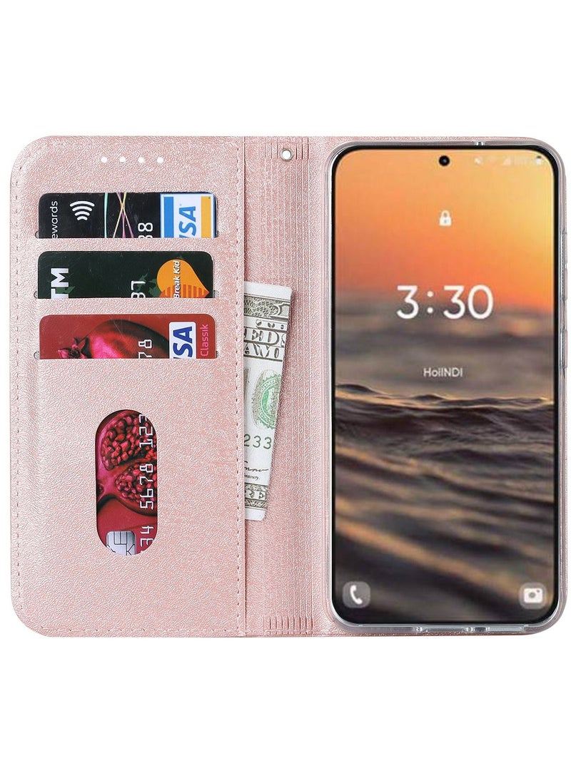 Suteni Flip Cover Card Slots Leather Phone Case for Samsung - Image 3