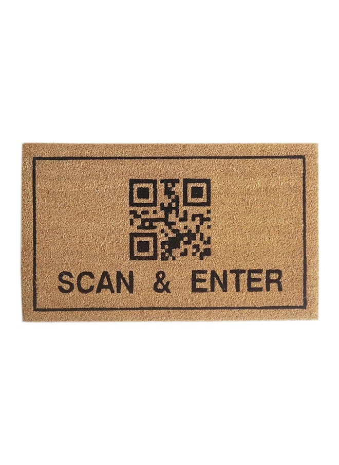 Orchid Orchid Scan & Enter Printed Coir Doormat 45x75cm  - Image 1