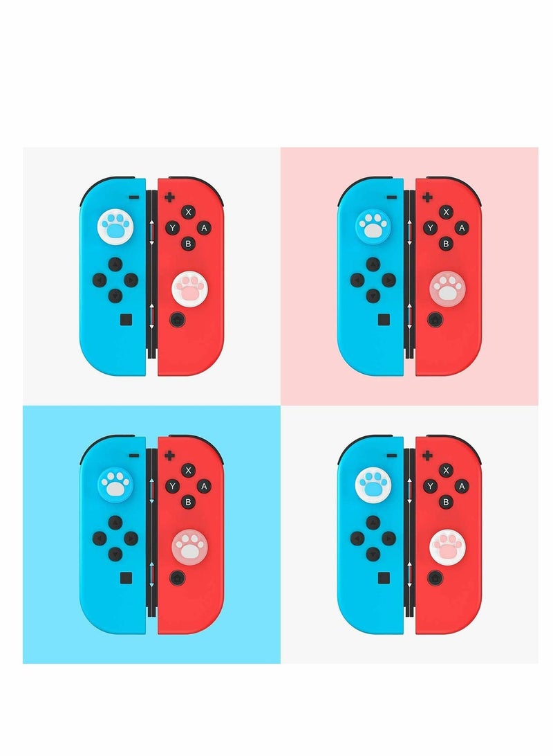 Switch Thumb Grip Caps, Joystick Cap for Nintendo Switch  Lite, Soft Silicone Cover for Joy-Con Controller, Cat Claw Design - Image 2