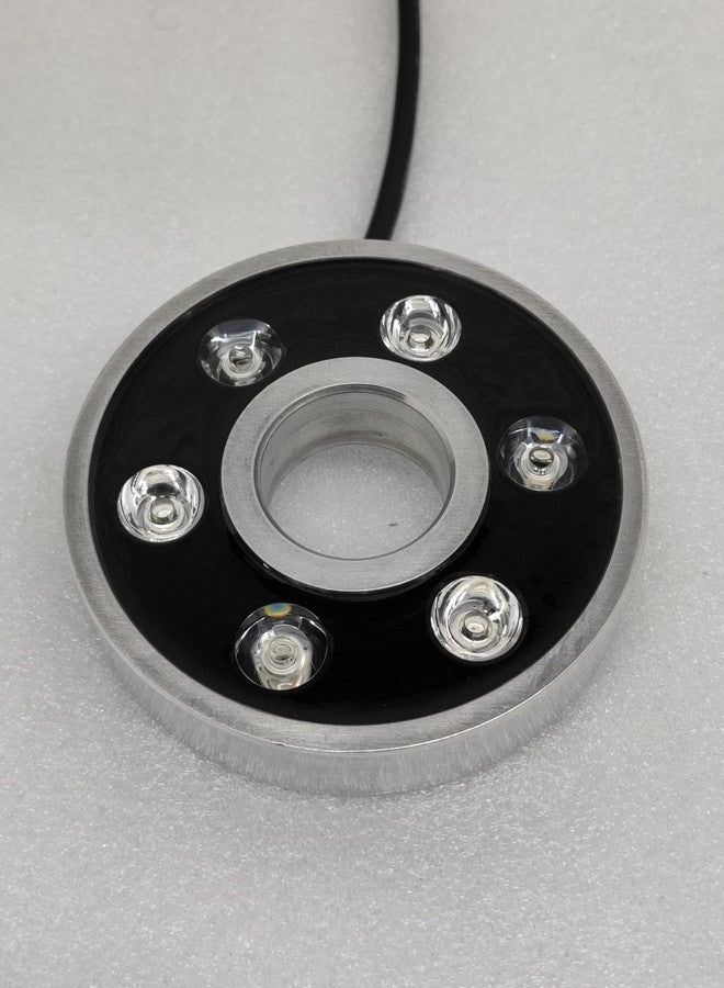 Aqua Light, 6 LEDs Fountain Nozzel Light, IP68 Waterproof, Warm White Colour, Round Shap (1 PCS Ligh - Image 5