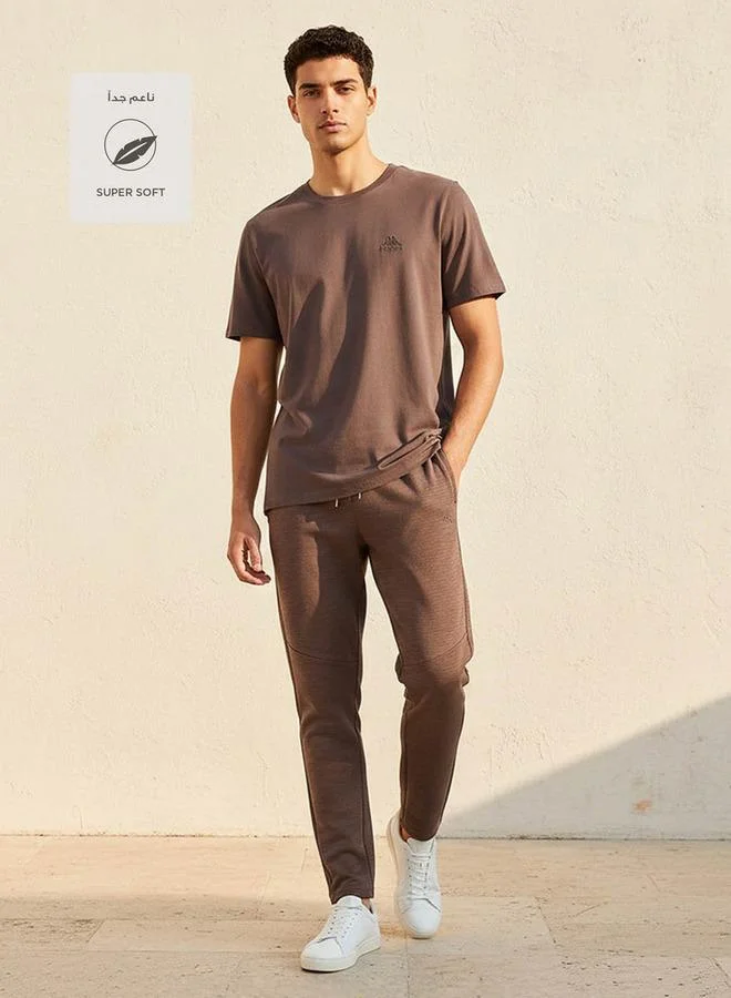 Kappa BROWN Kappa Sports T-shirt for Men | Best Price UAE