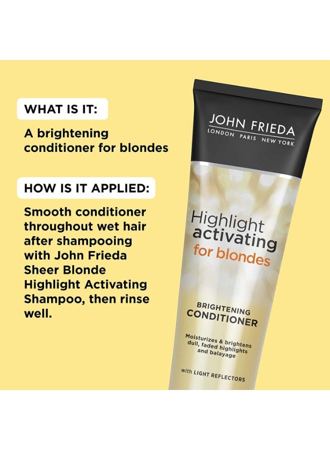 John Frieda John Frieda Sheer Blonde Glistering Perfect Conditioner Platinum To Champagne - 8.45 Oz ( Pack of 3 )  - Image 4