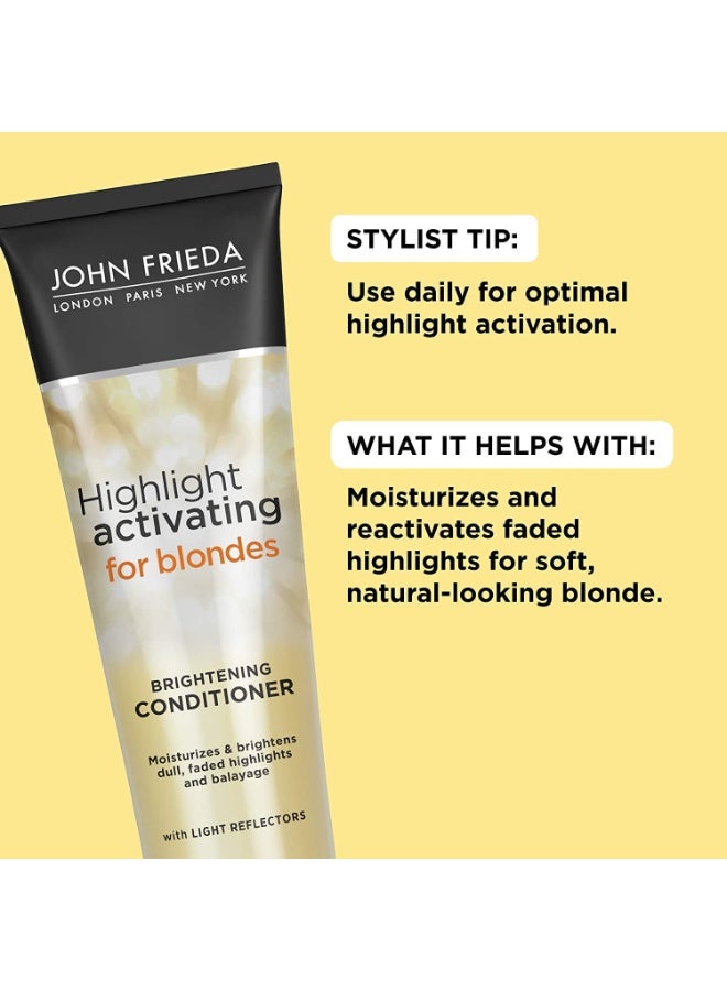 John Frieda John Frieda Sheer Blonde Glistering Perfect Conditioner Platinum To Champagne - 8.45 Oz ( Pack of 3 )  - Image 2