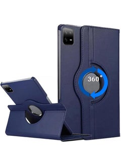 Tablet Case Compatible With Xiaomi Pad 6 6 Pro Case 11 Inch 2023 Release Multifunctional Leather Cover Swivel Unique Stand Anti-Fall Auto Sleep Wake Blue - pzsku/Z6861C3EAA5EA8C039FE4Z/45/_/1740497372/df286714-8317-4c5e-b981-a7aff53d6ed0