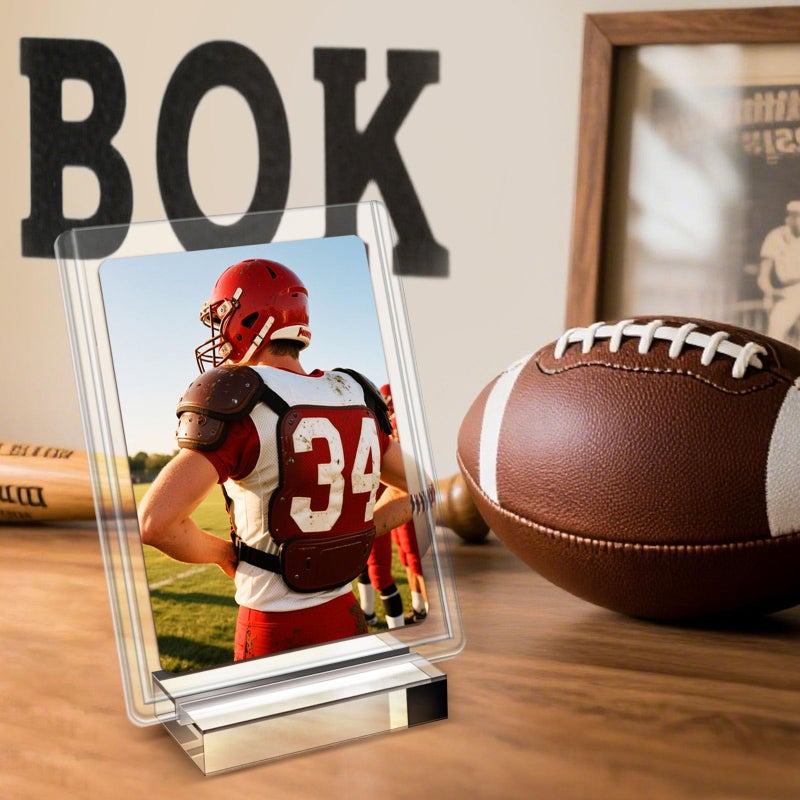 CollectHall Top Loader Holder, Baseball Card Display Stand for Top Loader, Acrylic Trading Card Holder Display Stand â€“ 10 Pack - Image 4