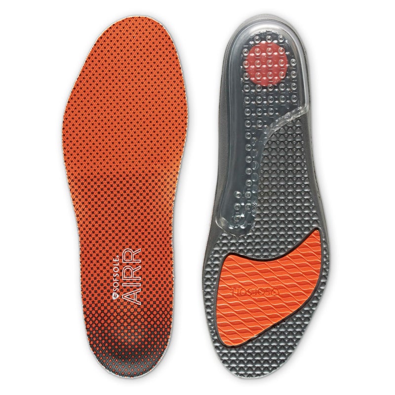 Sof Sole mens Airr Performance Full-length Insole, Orange, 11-12.5 US - Image 1