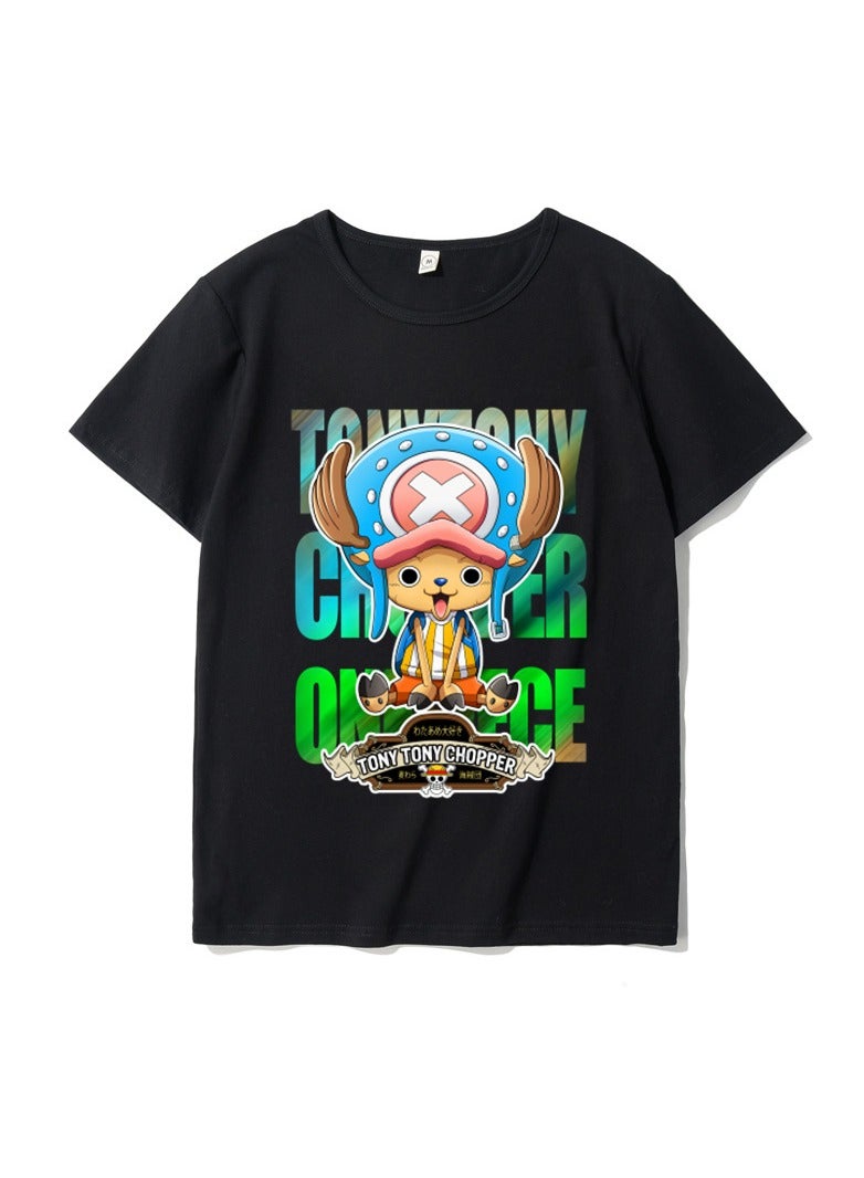 KUYING New ONE PIECE Cartoon Print T-shirt 