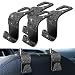 MEALAM 4 Pack Blink Diamond Car Seat Headrest Hooks Crystal Rhinestone Car Purse Holder Universal Interior Accessories for Handbags Water Bottles Coats Umbrellas Black - Image 2