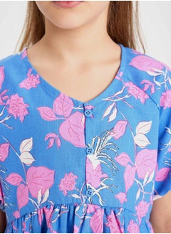 DeFacto Regular Fit Cotton Woven Dress  - Image 3