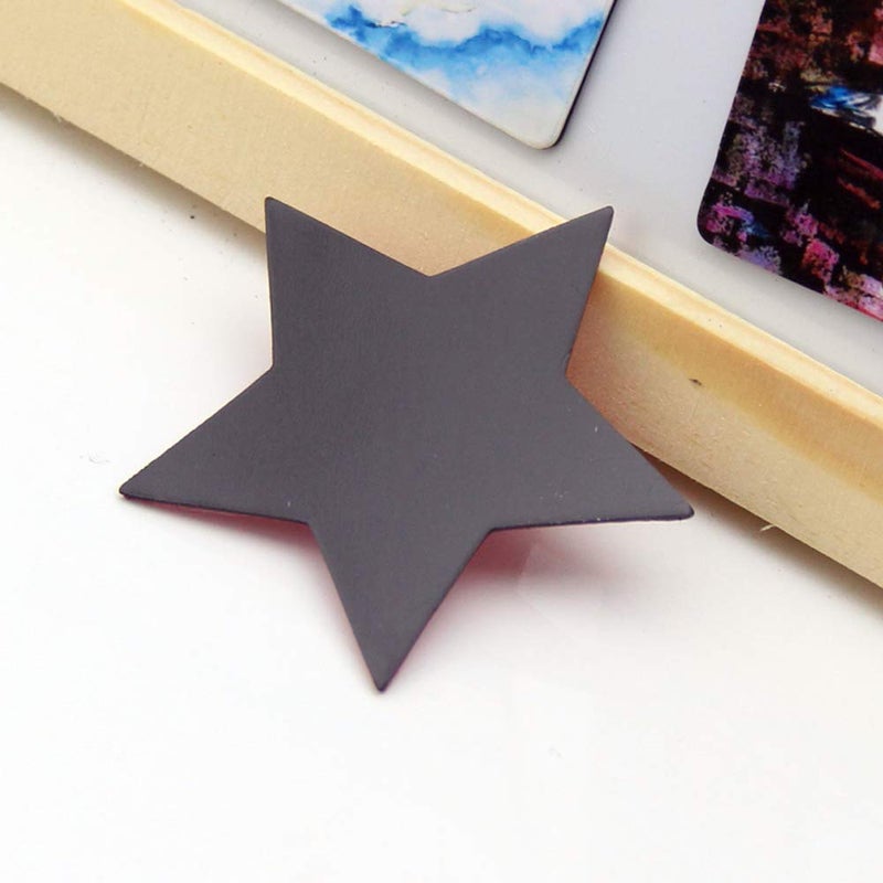 STARUBY Refrigerator Magnets 35-Pack Star Fridge Magnets Cute Colorful Functional Magnets for Office, Kitchen, Refrigerator, Whiteboard Magnet Set - Image 5