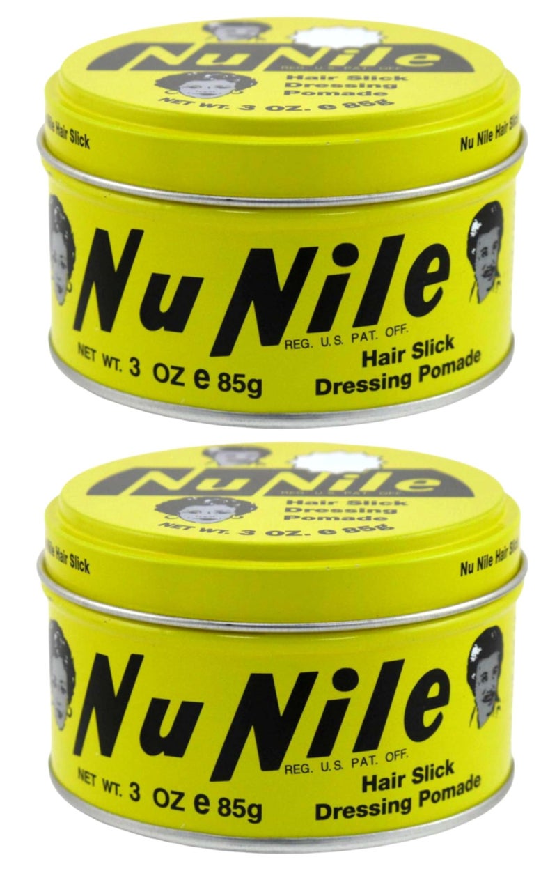 Murrays Nu Nile Hair Slick Dressing Pomade 3oz Jar 2 Pack
