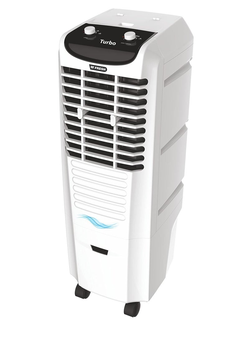 Fresh Air Cooler, 25L – White – FA-T25M – 4-Side Cooling System & Mechanical Control