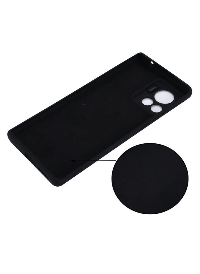 اس-توب جراب لهاتف Motorola Edge 30 Ultra / Moto X30 Pro، جراب هاتف مقاوم للصدمات من السيليكون السائل بلون نقي - Image 5