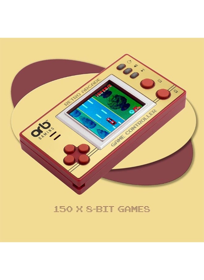 Thumbs Up - Mini Retro Handheld Games Console, 150 in-Built Games, 8-Bit Retro Arcade Games, 1.8â€ Full Colour LCD Screen, Pocket-Sized, Thumbs Up! - Image 1