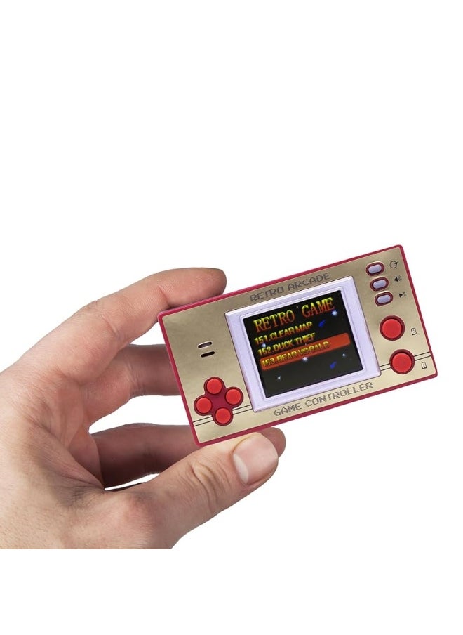 Thumbs Up - Mini Retro Handheld Games Console, 150 in-Built Games, 8-Bit Retro Arcade Games, 1.8â€ Full Colour LCD Screen, Pocket-Sized, Thumbs Up! - Image 1