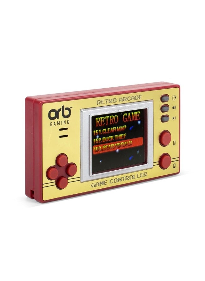 Thumbs Up - Mini Retro Handheld Games Console, 150 in-Built Games, 8-Bit Retro Arcade Games, 1.8â€ Full Colour LCD Screen, Pocket-Sized, Thumbs Up! - Image 1