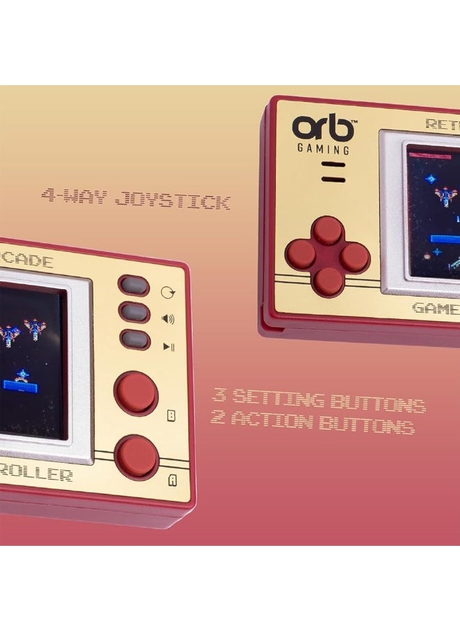Thumbs Up - Mini Retro Handheld Games Console, 150 in-Built Games, 8-Bit Retro Arcade Games, 1.8â€ Full Colour LCD Screen, Pocket-Sized, Thumbs Up! - Image 1