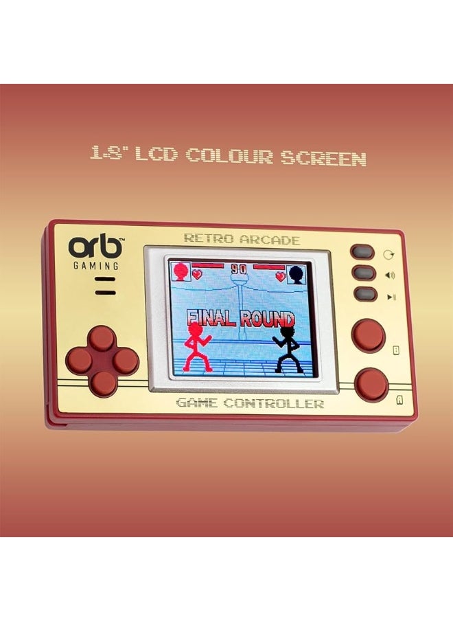 Thumbs Up - Mini Retro Handheld Games Console, 150 in-Built Games, 8-Bit Retro Arcade Games, 1.8â€ Full Colour LCD Screen, Pocket-Sized, Thumbs Up! - Image 1