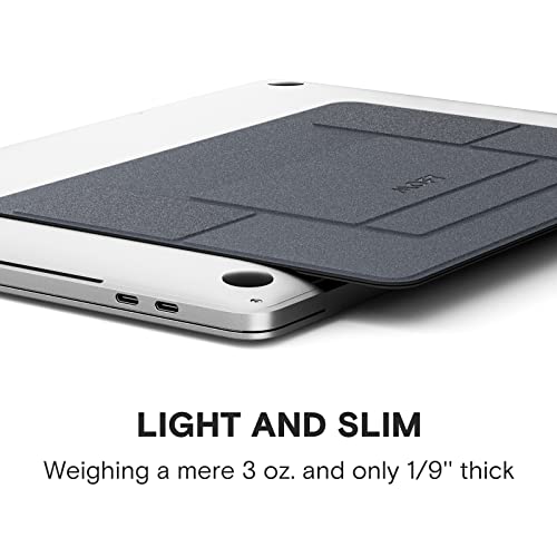MOFT Laptop Stand for Desk, Stick-On Computer Stand with Dual-Angle, Ergonomic Laptop Riser Holder for Travel, Foldable & Portable MacBook Stand Fits 11.6"-16" Laptops, Starry Grey - Image 2