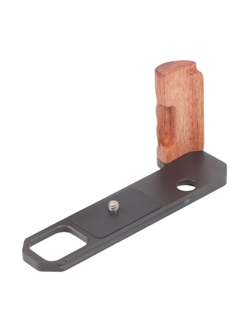 Wood L Hand Grip for F 2 Camera Base Plate Quick Release Support Quick Installation System Tripods Mount for F2