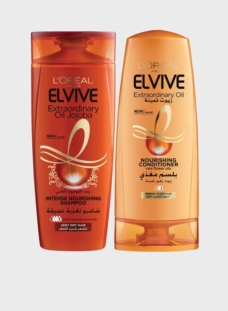 L'OREAL PARIS Promo Pack Ex Oil Dry Shp+Cond @33%