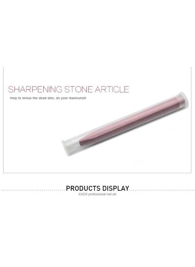 Rolabling Nail Art File Nail Buffer Manicure&Pedicure Tools Nail Pumice Stone Cuticle Pusher Nail Tools Strong Finger Nail Filler Coarse Nail File For Home And Salon Use(Size 2)  - Image 5