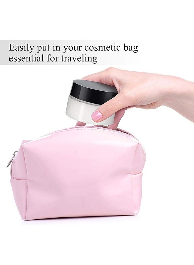 جيوستوس 1 أوقية من الجرار الكريمة التجميلية ، حاويات تخزين بلاستيكية صغيرة ، مع أغطية للكريمات/المستحضرات - Image 5