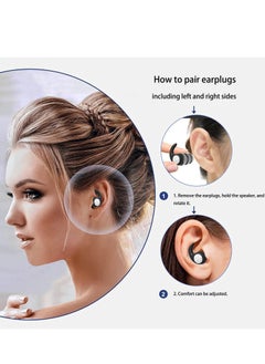ARNOTEC Ear Plugs for Noise Reduction - Soft Silicone Ear Plugs [Three Layer] Ear Plugs for Sleeping and Concentration, Social Gatherings, Noise Sensitivity & Parenting - 40dB  - Image 3