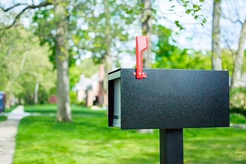 Architectural Mailboxes Galvanized Steel Mailbox Flag Replacement Kit, Red - Image 2