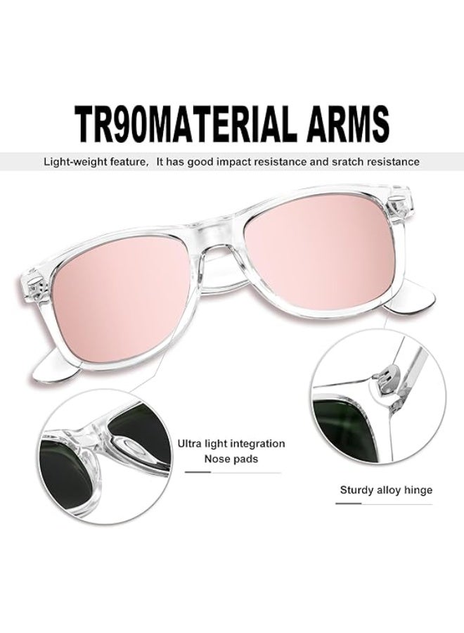 KANASTAL Polarized Sunglasses Men, Fashion Square Sun Glasses Women, Classic Shades for Womens, Driving Fishing Outdoor 100% UV400 Protection - Image 2