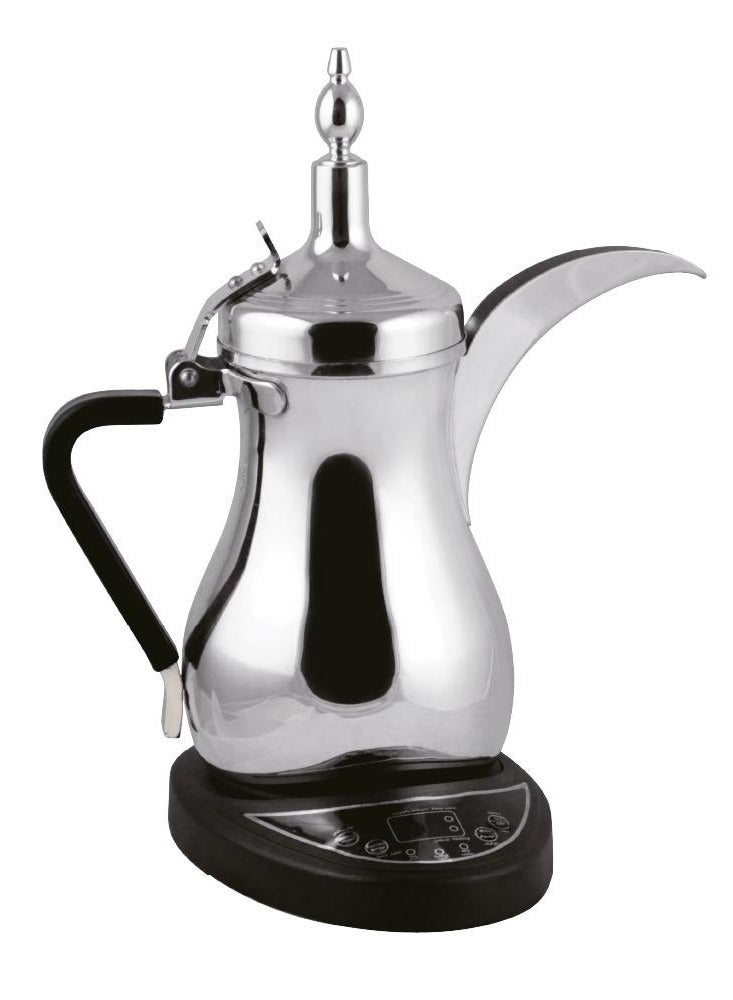 Dallah Khaleej 1 liter  silver color - Image 1