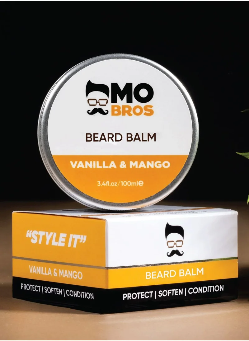 MO BRO'S Beard Balm 100Ml - Vanilla & Mango