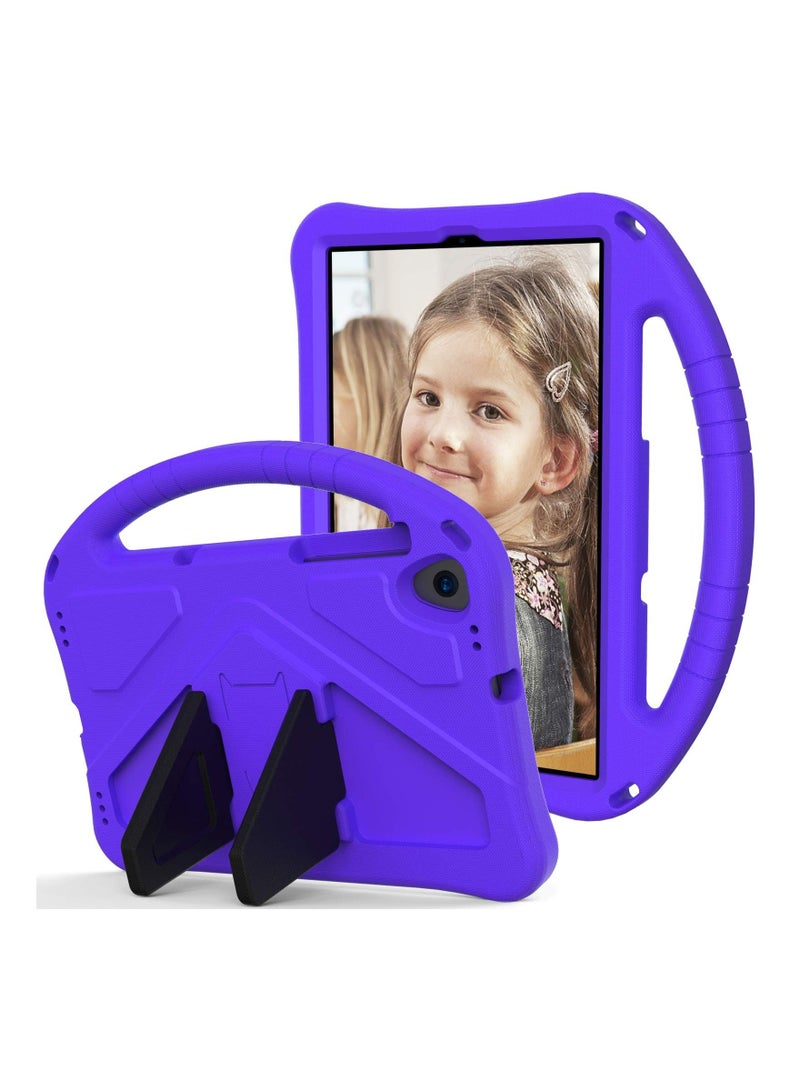 SYOSI Kids Tablet Case for Lenovo Tab M10 HD 2nd Gen Smart Tab M10 HD 2nd Gen TB X306F X306X 2020 Lightweight Kids Friendly Shockproof Handle Stand Cover Case 10.1" Purple - Image 1