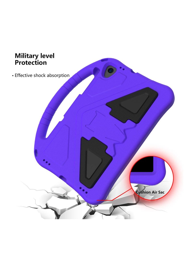SYOSI Kids Tablet Case for Lenovo Tab M10 HD 2nd Gen Smart Tab M10 HD 2nd Gen TB X306F X306X 2020 Lightweight Kids Friendly Shockproof Handle Stand Cover Case 10.1" Purple - Image 4