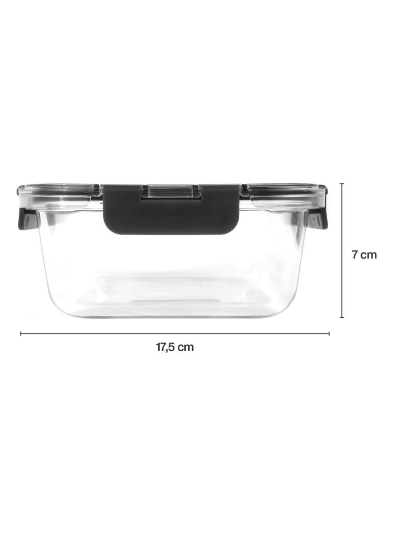 بيكاسيو حاوية تخزين الطعام مع مقصورات صندوق تخزين مستطيل ، بلاستيك يؤكد حاوية تخزين الطعام - Image 5