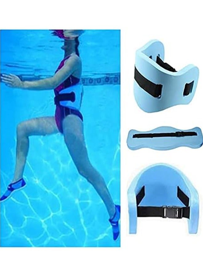 HaHaHai Floating Swim Belt Aerobic Exercise Belt - Foam Flotation Assist for Aquatic Fitness - Swimming Training Equipment for Low Impact Workouts, Aerobics and Blue Physical Therapy - Image 5