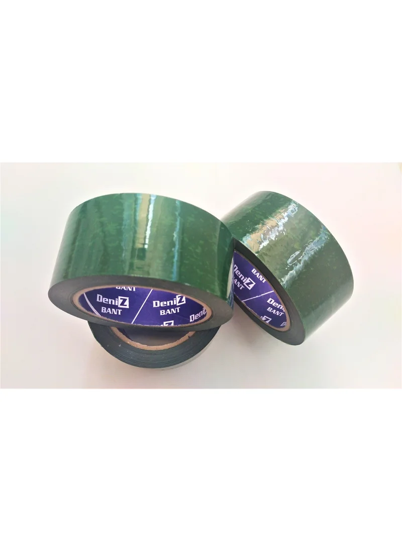 Deniz Bant Green Colored Duct Tape 45 mm x 100 Meters - 3 Pieces