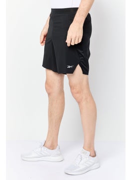 Reebok Men 7 Inseam Sportswear Fit Running Short, Black  - Image 3