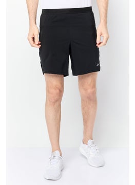 Reebok Men 7 Inseam Sportswear Fit Running Short, Black  - Image 1